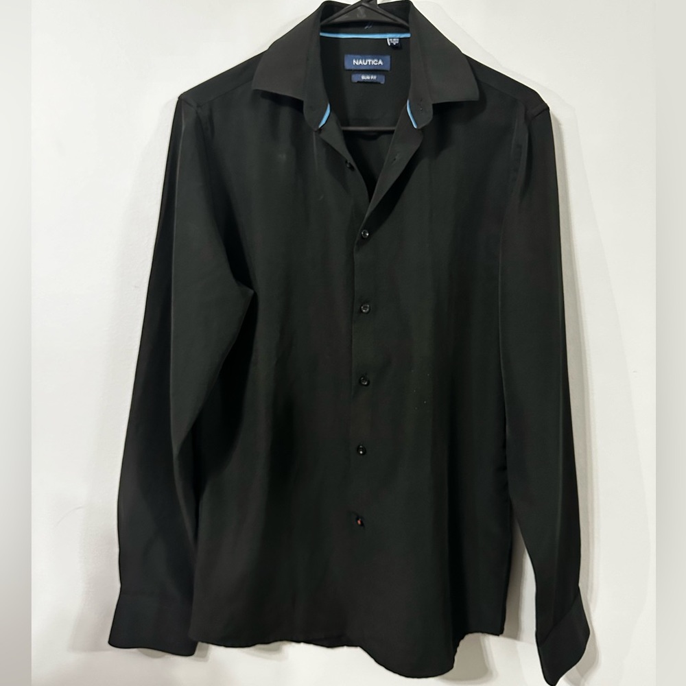 Nautica Slim Fit Men Dress Shirt 32/33